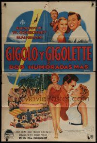 6a250 ENCORE Argentinean '52 W. Somerset Maugham, art of sexy circus performer Glynis Johns!