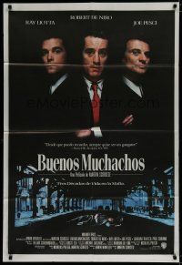 6a258 GOODFELLAS Argentinean '90 Robert De Niro, Joe Pesci, Ray Liotta, Martin Scorsese classic!