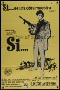 6a266 IF Argentinean '69 introducing Malcolm McDowell, directed by Lindsay Anderson!