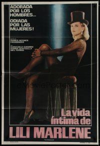 6a281 LILI MARLEEN Argentinean '81 Rainer Werner Fassbinder, sexy showgirl Hanna Schygulla!