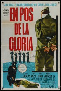 6a310 REACH FOR GLORY Argentinean '62 art of English World War II soldier facing firing squad!