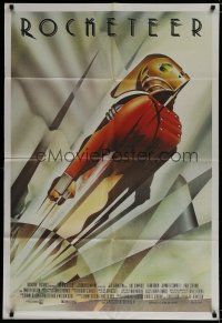 6a315 ROCKETEER Argentinean '91 Disney, really cool Mattos art of Bill Campbell in full costume!