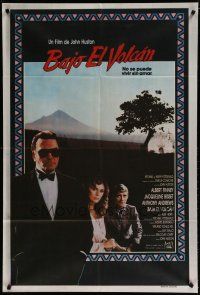 6a341 UNDER THE VOLCANO Argentinean '84 Albert Finney in sunglasses, Jacqueline Bisset, different!