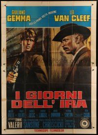 6a043 DAY OF ANGER Italian 2p '67 I giorni dell'ira, Lee Van Cleef, Gemme, spaghetti western!