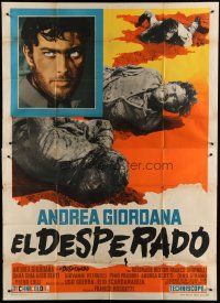 6a050 DIRTY OUTLAWS Italian 2p '67 Franco Rossetti's El Desperado, spaghetti western!