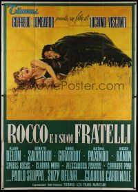 6a151 ROCCO & HIS BROTHERS Italian 2p '60 Luchino Visconti's Rocco e I Suoi Fratelli!