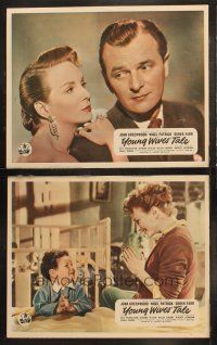 6b998 YOUNG WIVES' TALE 2 English LCs '51 gorgeous Joan Greenwood with Nigel Patrick & child!