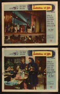 6b914 IMITATION OF LIFE 2 LCs '59 Sandra Dee on stage, Mahalia Jackson sings, Fannie Hurst novel!