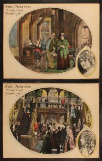 6b925 LITTLE LORD FAUNTLEROY 2 LCs '21 cool images of Mary Pickford in the title role!