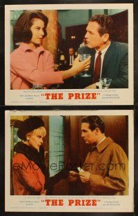 6b958 PRIZE 2 LCs '63 cool images of Paul Newman w/ sexy Elke Sommer, Diane Baker!