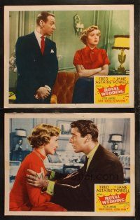 6b968 ROYAL WEDDING 2 LCs '51 sexy Jane Powell in both w/ Fred Astaire & Peter Lawford!