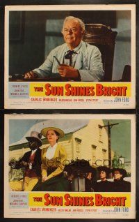 6b978 SUN SHINES BRIGHT 2 LCs '53 Charles Winninger, Irvin Cobb stories adapted by John Ford!