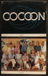 6b094 COCOON 8 color 11x14 stills '85 Ron Howard classic, Don Ameche, Wilford Brimley, Tahnee Welch