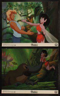 6b159 FERNGULLY 8 color int'l 11x14 stills '92 Christian Slater, Tim Curry, and Cheech & Chong!