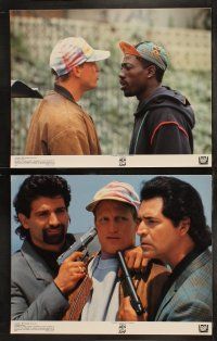6b568 WHITE MEN CAN'T JUMP 8 color 11x14 stills '92 Wesley Snipes, Woody Harrelson, basketball!