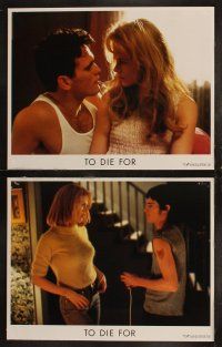 6b520 TO DIE FOR 8 English LCs '95 sexy Nicole Kidman, Joaquin Phoenix, Matt Dillon, Affleck!
