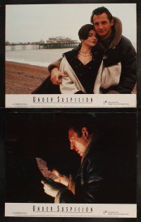 6b539 UNDER SUSPICION 8 English LCs '92 Liam Neeson gets away with murder, Laura San Giacomo!