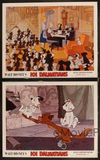 6b736 ONE HUNDRED & ONE DALMATIANS 4 LCs R69 most classic Walt Disney canine family cartoon!