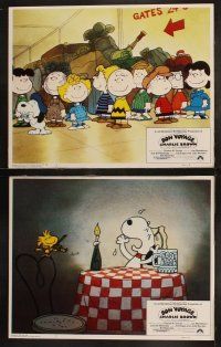 6b062 BON VOYAGE CHARLIE BROWN 8 LCs '80 Peanuts, Snoopy, Charles M. Schulz
