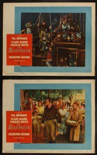 6b071 BUCCANEER 8 LCs '58 Charlton Heston, Yul Brynner, directed by Anthony Quinn!