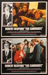 6b658 CANDIDATE 5 LCs '72 great image of candidate Robert Redford blowing a bubble!