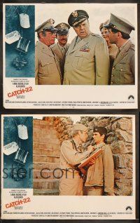 6b079 CATCH 22 8 LCs '70 Alan Arkin, Orson Welles, directed by Mike Nichols, Joseph Heller!