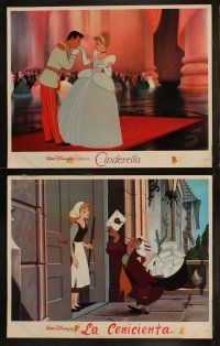 6b088 CINDERELLA 8 LCs R87 Walt Disney classic romantic musical fantasy cartoon!