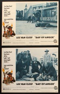 6b660 DAY OF ANGER 5 LCs '69 I giorni dell'ira, action images from spaghetti western!