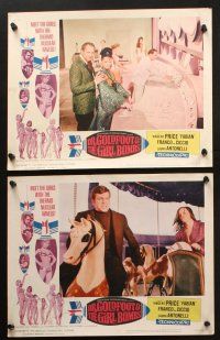 6b626 DR. GOLDFOOT & THE GIRL BOMBS 6 LCs '66 Mario Bava, Vincent Price & sexy babes!