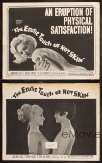 6b707 EROTIC TOUCH OF HOT SKIN 4 LCs '66 Radley Metzger, Fabienne Dali, Sophie Hardy, sexy images!