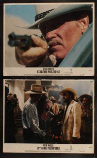 6b149 EXTREME PREJUDICE 8 LCs '86 cowboy Nick Nolte, Powers Boothe, Walter Hill directed!