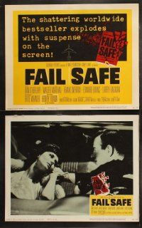 6b150 FAIL SAFE 8 LCs '64 cool images of Henry Fonda, Walter Matthau, directed by Sidney Lumet!