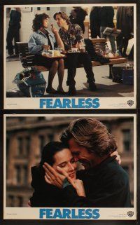 6b157 FEARLESS 8 LCs '93 Peter Weir directed, Jeff Bridges, Isabella Rossellini, Rosie Perez!