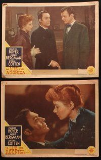 6b629 GASLIGHT 6 Spanish/U.S. LCs '44 Charles Boyer, Ingrid Bergman, Joseph Cotten, Dame May Whitty