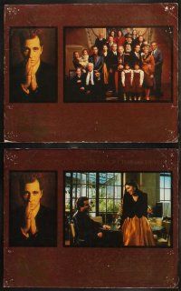 6b183 GODFATHER PART III 8 LCs '90 Al Pacino, Andy Garcia, Sofia & Francis Ford Coppola