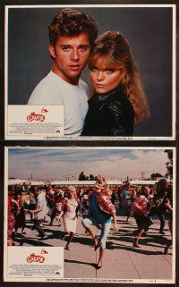 6b190 GREASE 2 8 LCs '82 Michelle Pfeiffer in her first starring role, Maxwell Caulfield