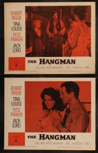 6b198 HANGMAN 8 LCs '59 Robert Taylor in a cheap hotel room seduced by sexy Tina Louise!