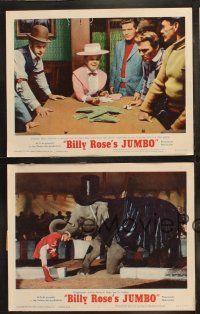 6b721 JUMBO 4 LCs '62 pretty Doris Day, Stephen Boyd, Durante, Raye, gambling & elephant image!