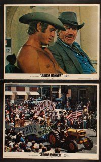 6b243 JUNIOR BONNER 8 LCs '72 Steve McQueen, Robert Preston, directed by Sam Peckinpah!
