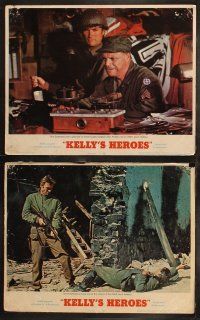 6b247 KELLY'S HEROES 8 LCs '70 Clint Eastwood, Savalas, Don Rickles, Donald Sutherland, WWII!