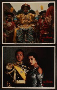 6b253 LAST EMPEROR 8 LCs '87 Bernardo Bertolucci epic, Chinese leader John Lone, Peter O'Toole!