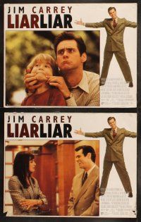 6b264 LIAR LIAR 8 LCs '96 Jim Carrey can't tell a lie, Maura Tierney, Jennifer Tilly