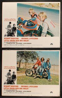 6b268 LITTLE FAUSS & BIG HALSY 8 LCs '70 Robert Redford & Michael J. Pollard, Lauren Hutton!
