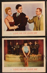 6b730 LOVE ME OR LEAVE ME 4 LCs R62 Doris Day as Ruth Etting with James Cagney as Marty Snyder!