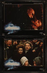 6b604 MARY SHELLEY'S FRANKENSTEIN 7 LCs '94 Kenneth Branagh directed, Robert De Niro as the monster