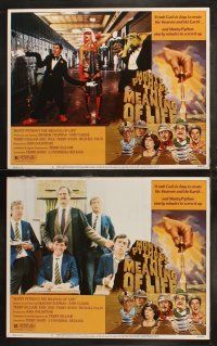 6b606 MONTY PYTHON'S THE MEANING OF LIFE 7 LCs '83 Chapman, Cleese, Gilliam, Idle, Jones, Palin!
