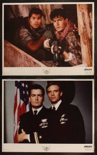 6b319 NAVY SEALS 8 LCs '90 Charlie Sheen & Michael Biehn are America's top secret weapon!