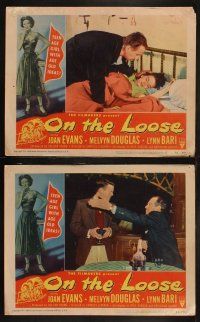 6b339 ON THE LOOSE 8 LCs '51 sexy bad Joan Evans is a teenage girl with age old ideas!