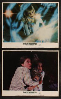 6b362 POLTERGEIST II 8 LCs '86 JoBeth Williams, The Other Side, they're baaaack!
