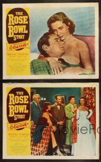 6b745 ROSE BOWL STORY 4 LCs '52 sexiest Vera Miles, Marshall Thompson & young Natalie Wood!